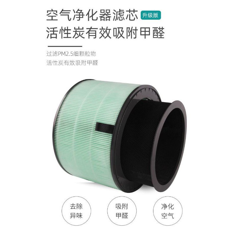 (副廠)現貨超級大白,AAFTDT101/AAFTDT201空氣清淨機濾網(抗敏HEPA+活性碳顆粒除臭)